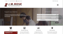 Desktop Screenshot of jmrose.com